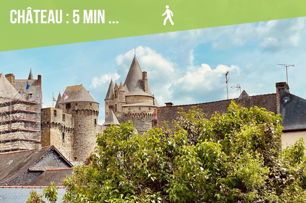 Joli Studio A Deux Pas Du Chateau Et Du Centre Vitré Buitenkant foto